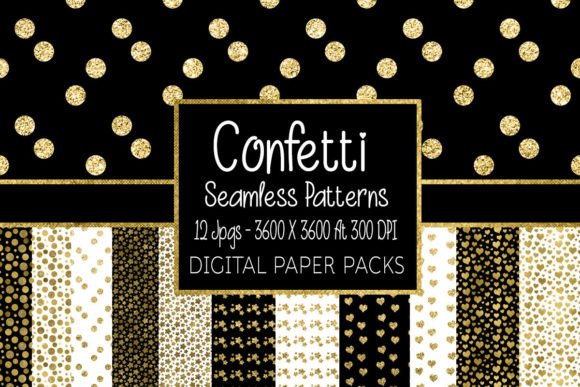 Download Confetti Seamless - Premium Resources