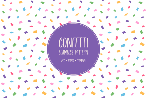 Download Confetti Seamless Pattern, Background - Premium Resources