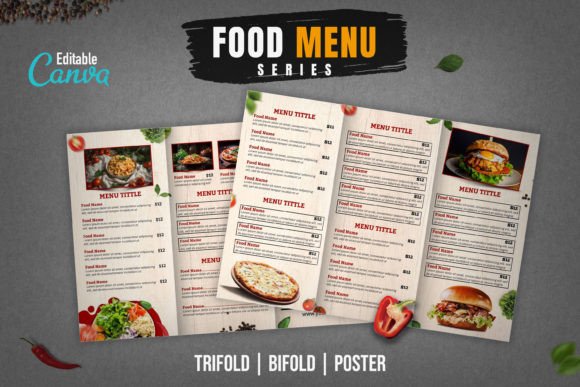 Download Restaurant Menu Canva Templates - Menu Collection