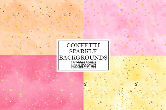 Download Seamless Confetti Sparkle Background - Seamless confetti Collection